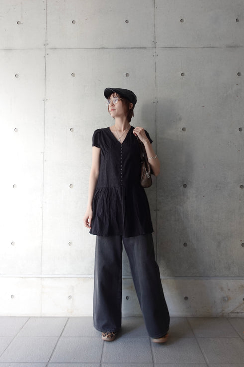 コットンレースミニOP